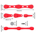 Air Fryer Silicone Magnetic Buckle | Reusable Baking Paper Clips Air Fryer Accessory Babs Red
