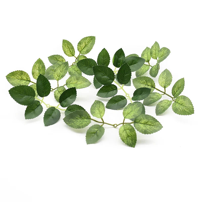 30/50pcs Silk Artificial Leaves for Wedding & DIY Decor Artificial Silk Leaves Babs