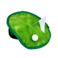 Golf Beret Cap with Golf Flag – Unisex Knit Headwear Golf Beret Cap Babs green