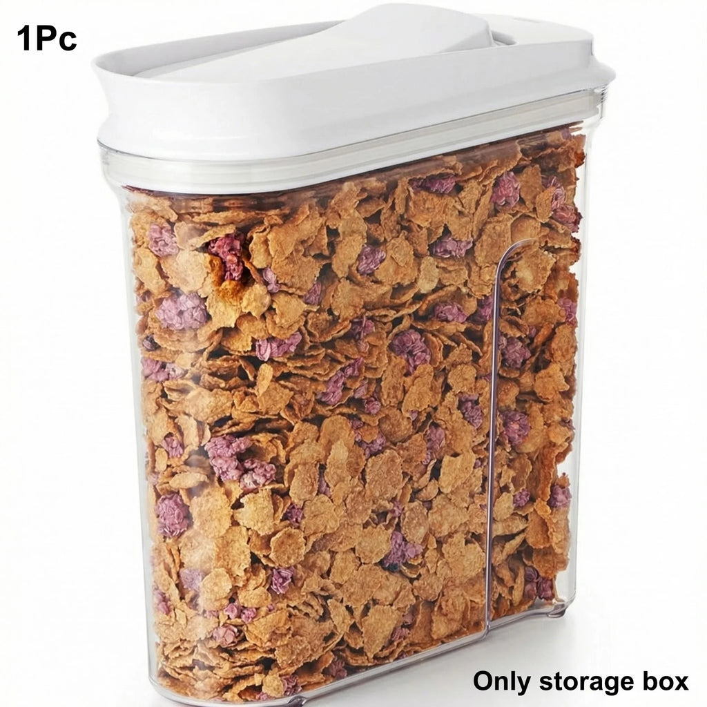 Airtight Food Storage Containers – Clear Plastic Pantry Organizers Food Storage Containers Babs 1Pc