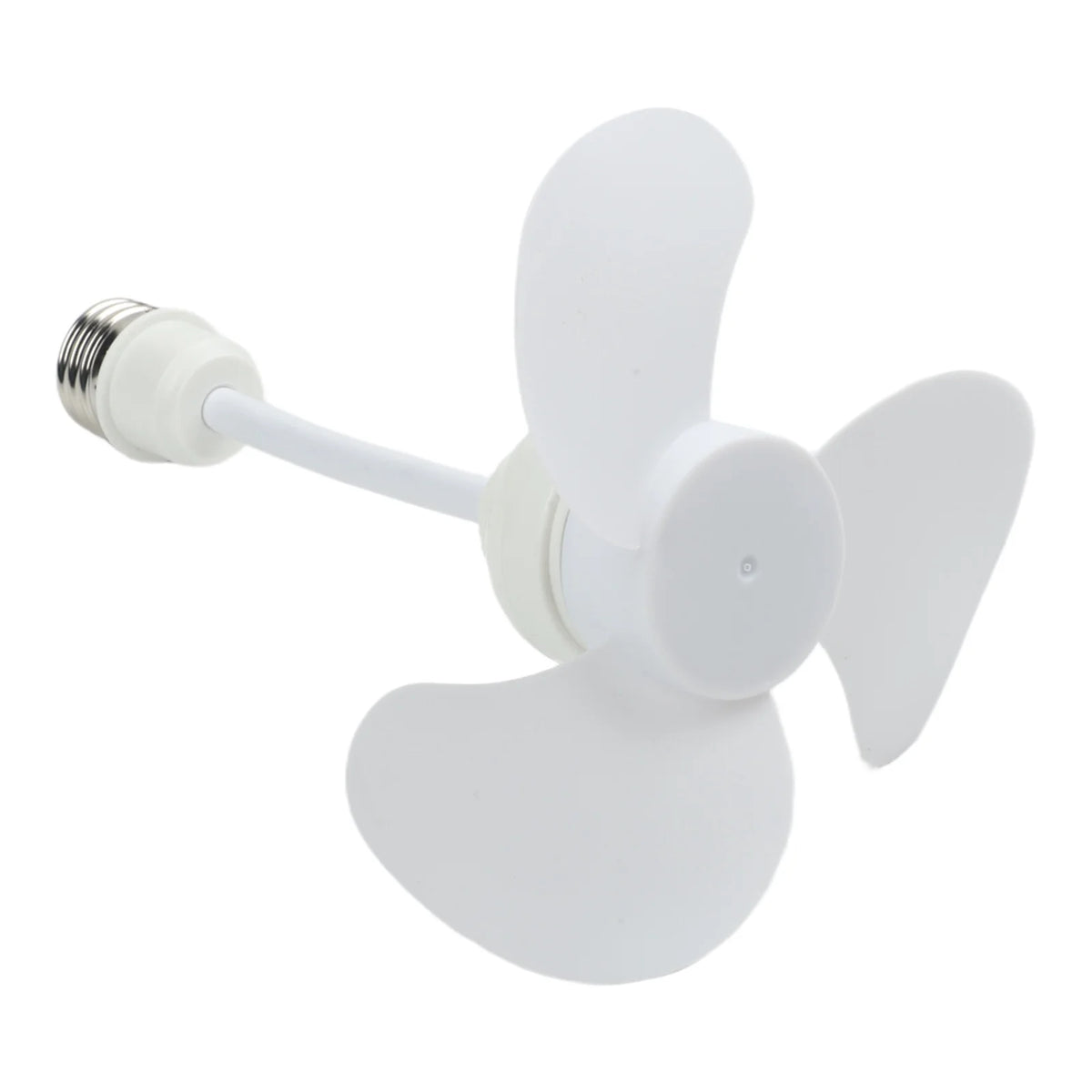 LEENKEA E27 Ceiling Fan 14cm Quiet Brushless Motor 10W Ceiling Socket Fan Babs