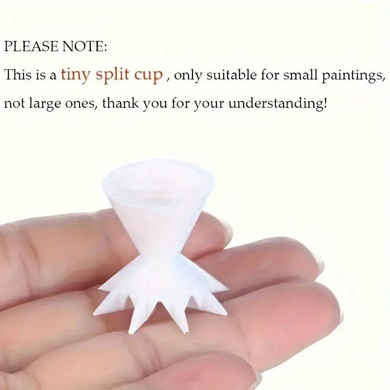 Mini Acrylic Paint Pouring Cup – 7-Leg Funnel DIY Art Tool Paint Pouring Cup Babs