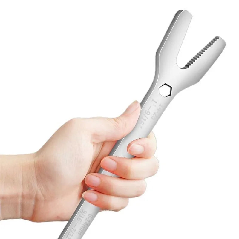 6-25mm Self-Tightening Universal Wrench | Dual Head Spanner Adjustable Wrench Babs