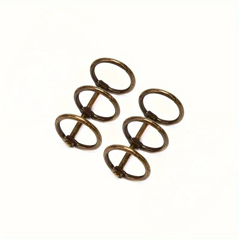 Durable Metal 3-Ring Binder for Notebooks, Albums & DIY Metal Ring Binder Babs Bronze