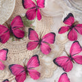 Artificial Fluorescent Butterfly Decorations 10/20 Pcs DIY Butterfly Decorations Babs color 8 20 pcs