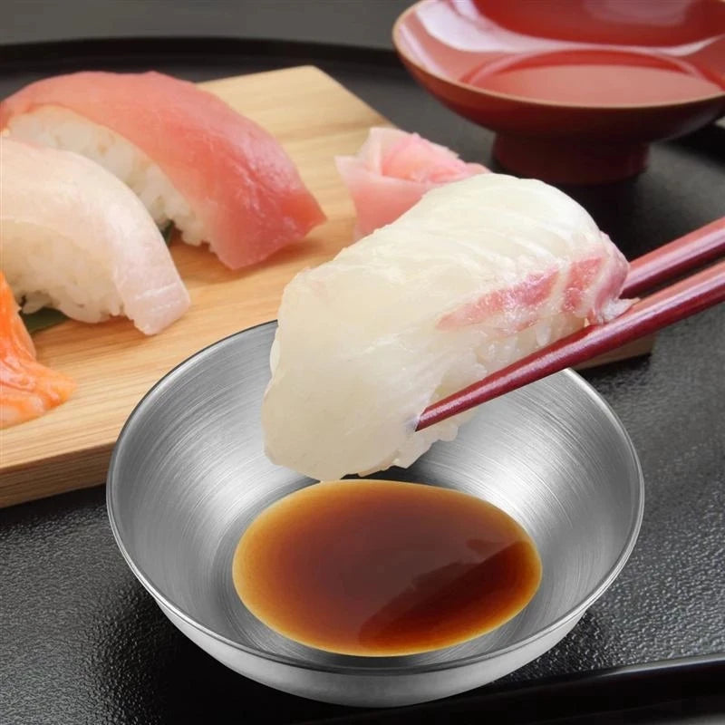 Stainless Steel Sauce Dipping Bowl | Seasoning Dish Sauce Dipping Bowl Babs