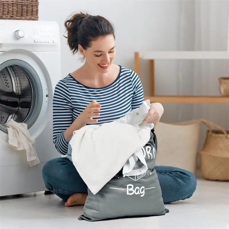 Waterproof Zippered Laundry Bag – Reusable Travel Wet Bag Waterproof Laundry Bag Babs