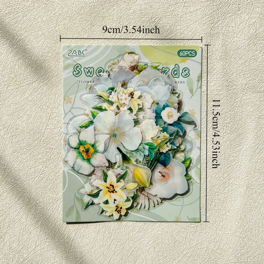 Floral Transparent Stickers – Scrapbooking, Journaling & Crafts Craft Stickers Babs