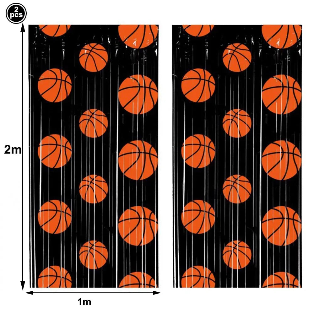Basketball Birthday Party Supplies – Plates, Cups, Balloons & More Party Supply Set Babs army green