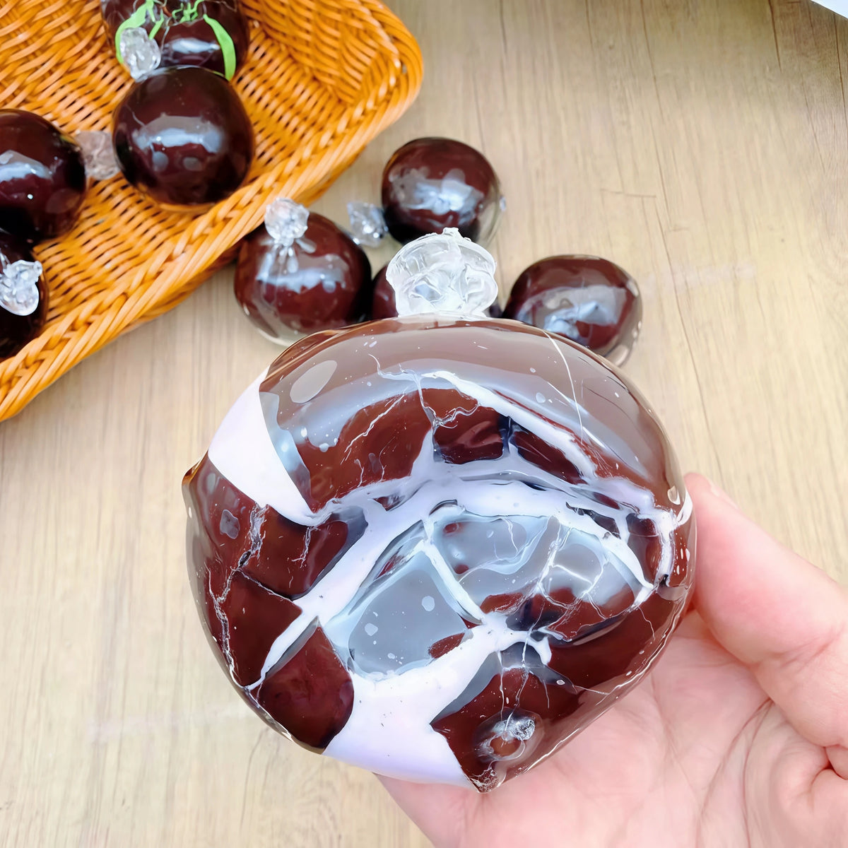 Squishy Sensory Fidget Balls – Chocolate, Matcha & Macaron Squishy Fidget Toy Babs 1pc 1