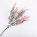 4-Bundle UV Resistant Artificial Lavender Flowers | Home Décor Artificial Flower Bundles Babs Red 4 PCS