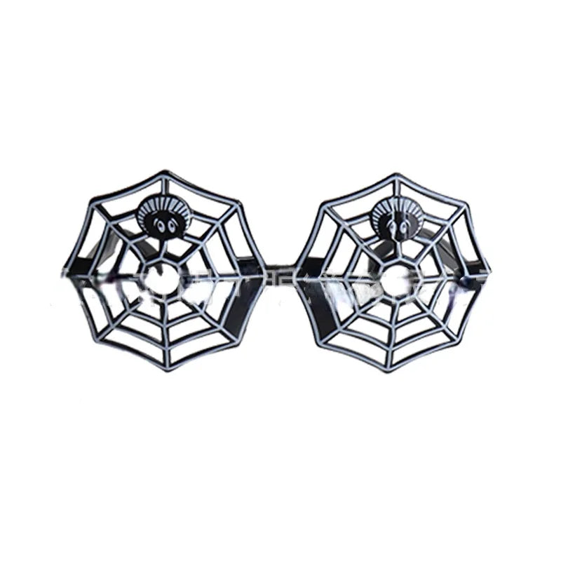 Halloween Novelty Glasses – Bat Pumpkin Spider Web Props Halloween Costume Props Babs