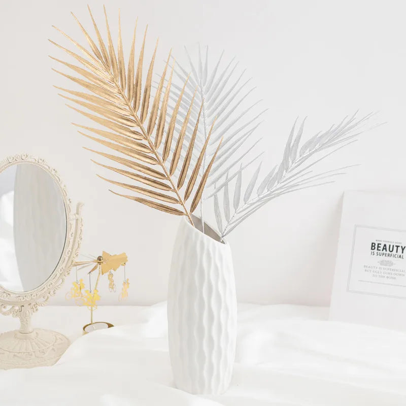 Artificial Tropical Palm Leaves 5/10 Pcs – Wedding & Home Décor Artificial Plant Decor Babs