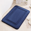 Memory Foam Anti-Slip Bathroom Mat – Thick & Water-Absorbing Bathroom Floor Mat Babs dark blue 40cmx60cm
