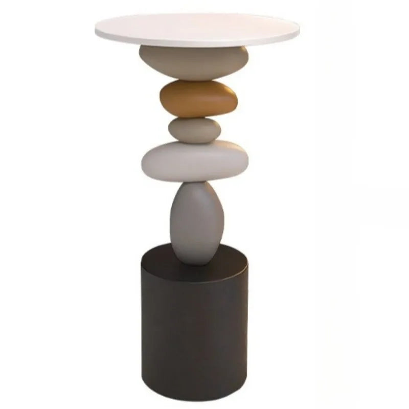Modern Round Side Table | Minimalist Living Room & Bedroom Modern Side Table Babs