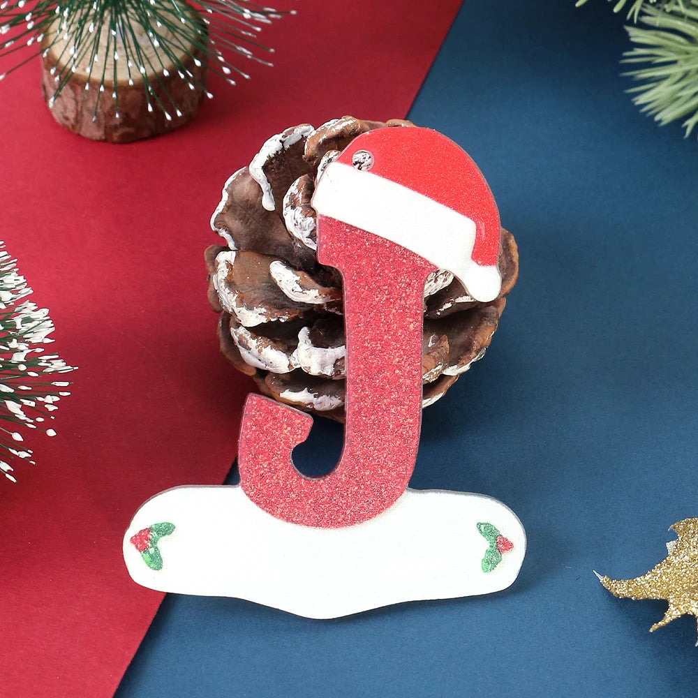 3D Alphabet Christmas Ornaments – DIY Letter Pendants