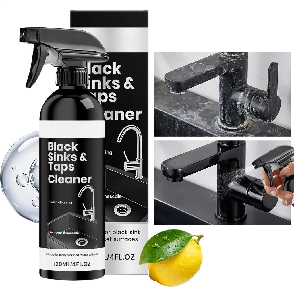 Hard Water Stain Remover Spray 120ml – Metal Gloss Restorer Surface Stain Remover Babs