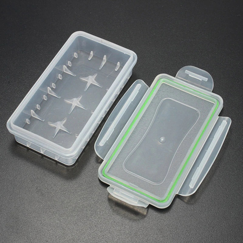 Transparent Plastic Battery Storage Box – Portable Safety Case Battery Storage Box Babs