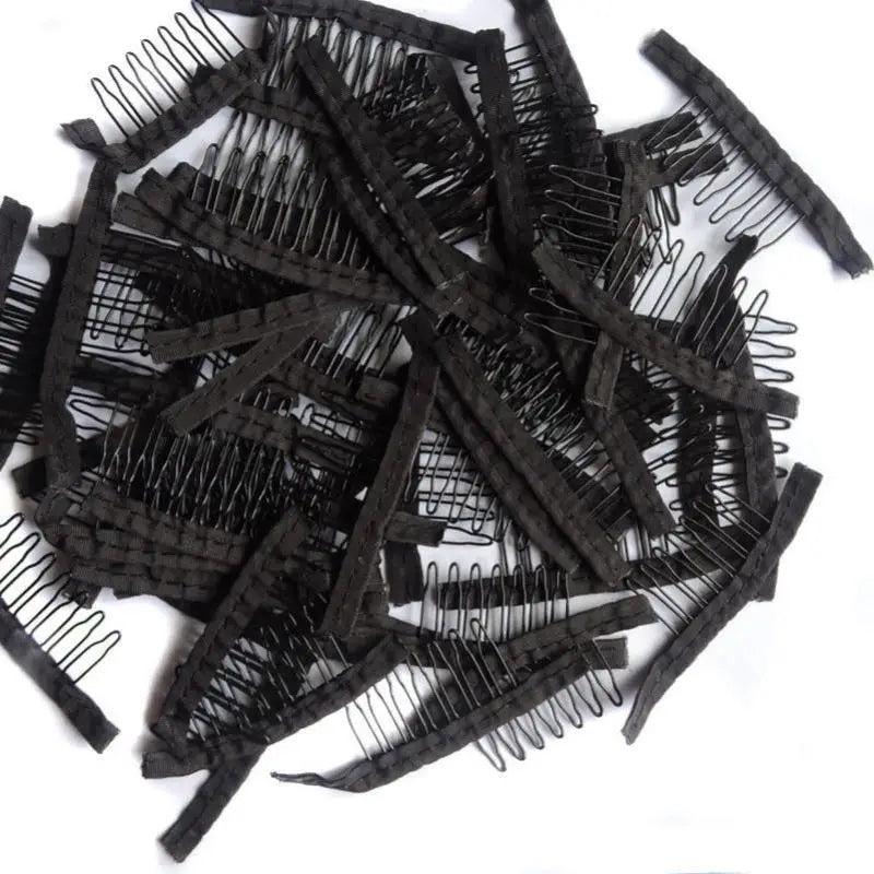 20Pcs Metal Wig Cap Combs for Hair Extensions & Clips Wig Cap Combs Babs 20pc