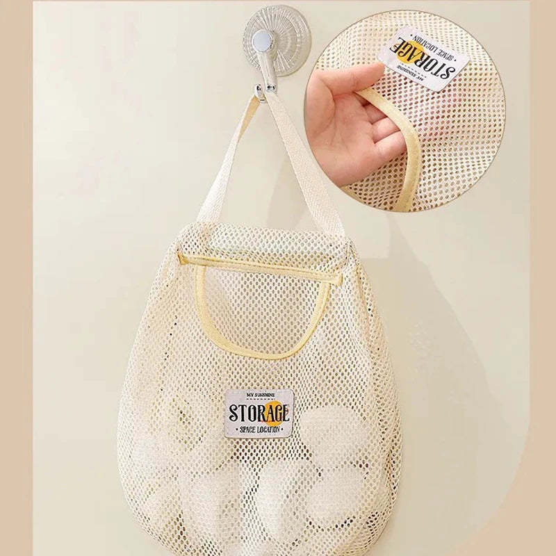 Mesh Hanging Storage Bags – Closet Wardrobe Organizer 1/5pcs Hanging Storage Bag Babs