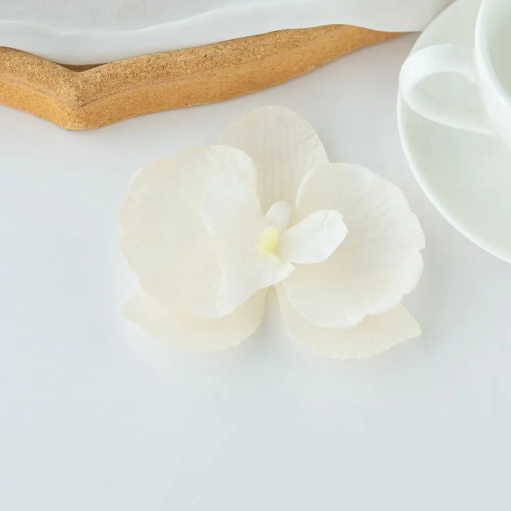 Silk Artificial Moth Orchid Flowers 10/20 Pcs – Wedding & Home Décor Artificial Flowers Babs color 4 10 pcs