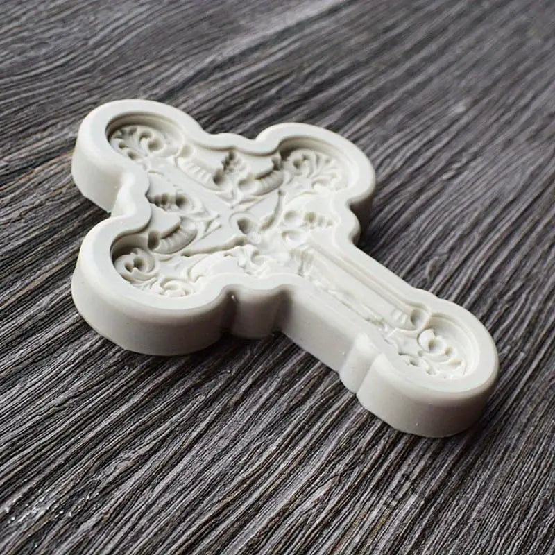 Cross Pendant Silicone Resin Mold – DIY Jewelry Keychain Cast Silicone Resin Mold Babs