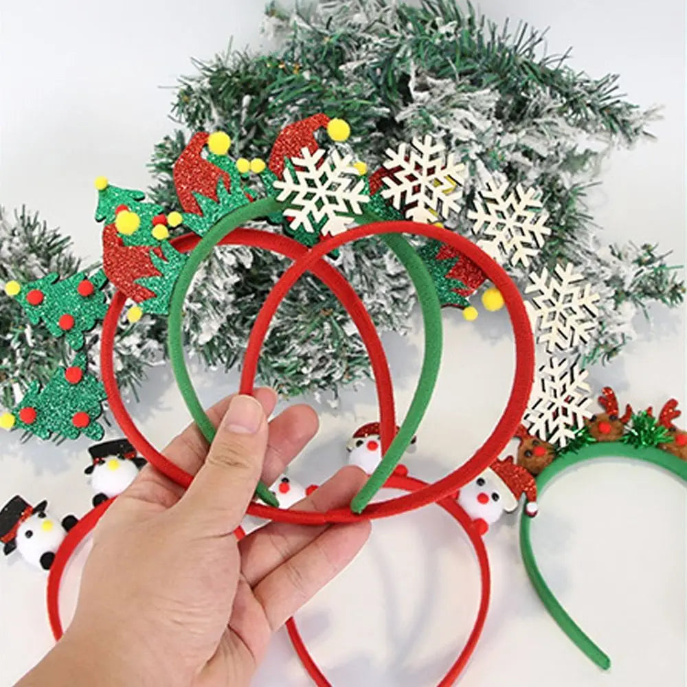 Cute Christmas Headbands – Elf, Reindeer & Tree Styles Holiday Hair Headband Babs