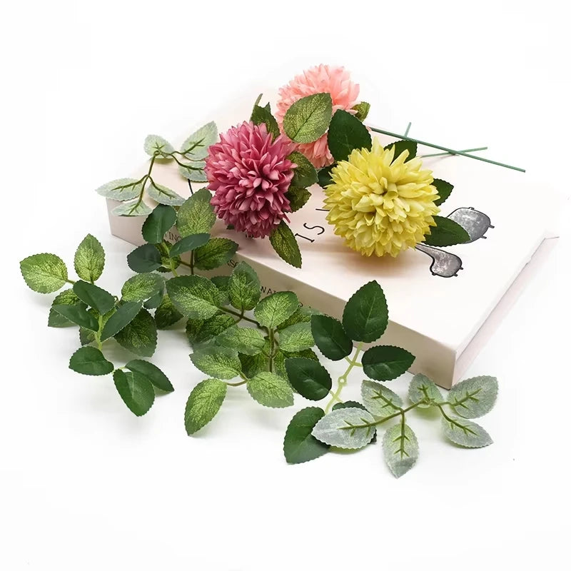 30/50pcs Silk Artificial Leaves for Wedding & DIY Decor Artificial Silk Leaves Babs