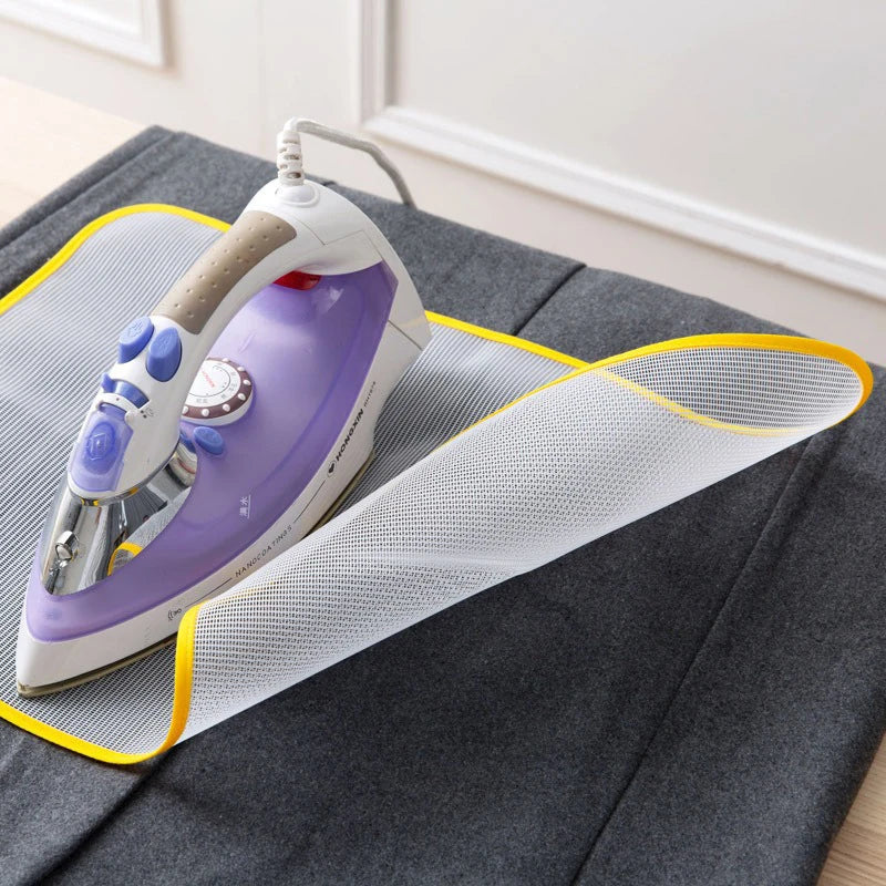 Ironing Mesh Protective Cloth – Anti-Scald Board Mat Cover Ironing Mesh Mat Babs
