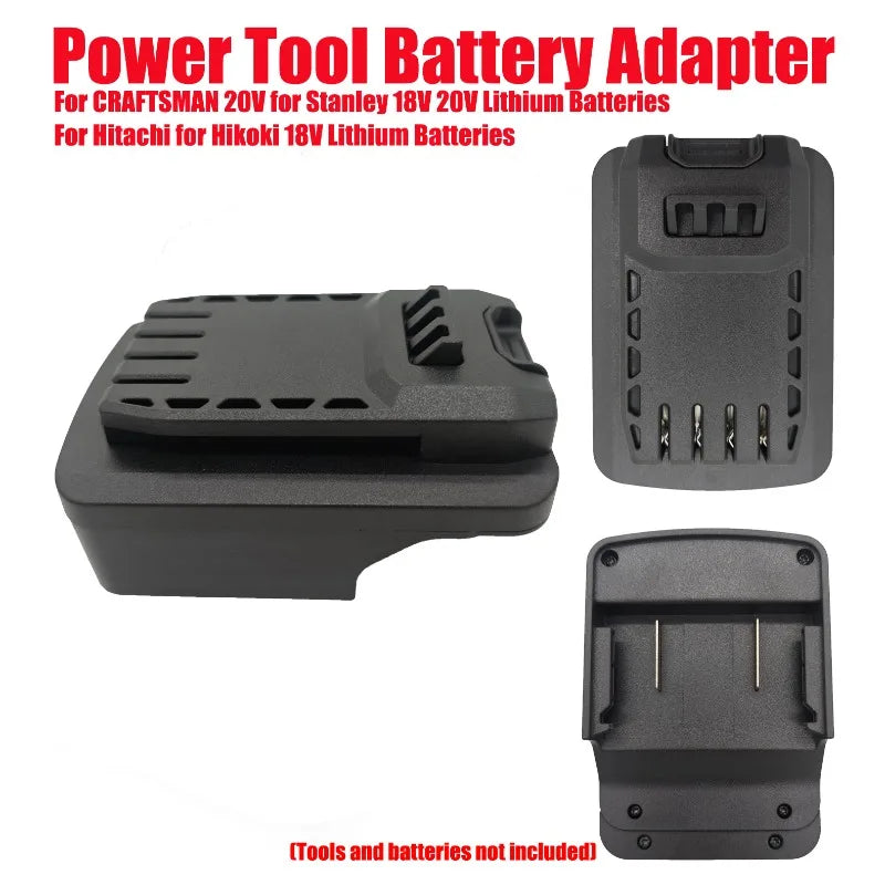 18V Battery Adapter: Hitachi/HiKOKI to Craftsman 20V & Stanley Battery Adapter Babs