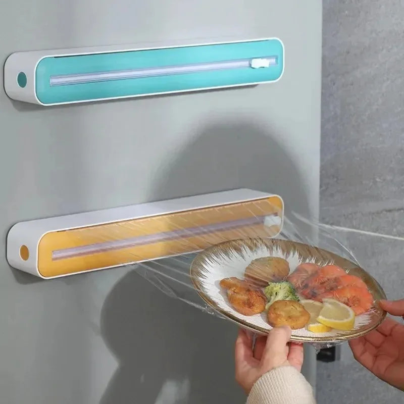 Food Wrap Dispenser with Slide Cutter | Clean Cuts Every Time Food Wrap Dispenser Babs