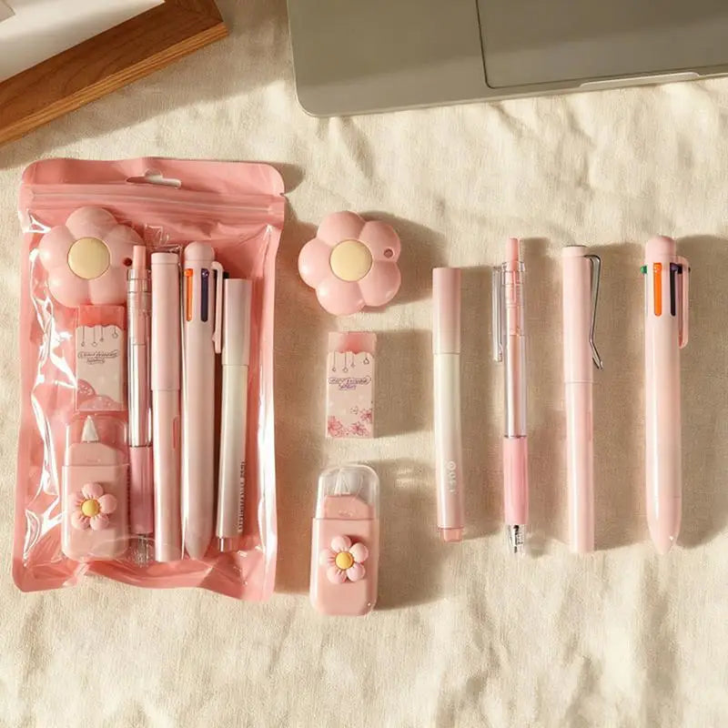 7-Piece Stationery Set – Gel Pens & Supplies, Graduation Gift Stationery Pen Set Babs