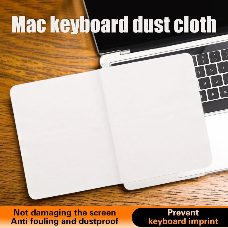 MacBook Pro 13/15/16" Microfiber Keyboard Blanket & Cleaning Cloth Laptop Keyboard Blanket Babs