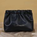 PU Vegan Leather Travel Makeup Bag & Cosmetic Pouch Cosmetic Makeup Bag Babs black S