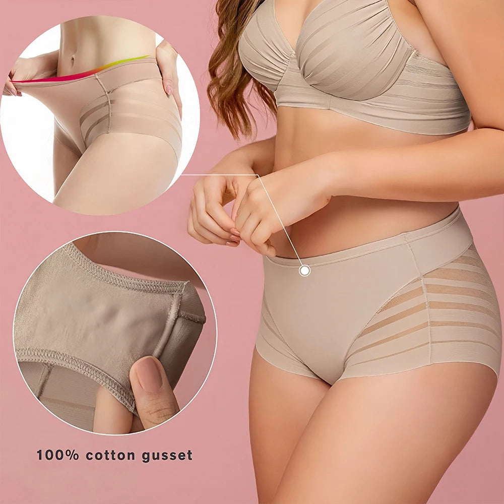 Women's Tummy Control Seamless Briefs – Butt Lift Shapewear Shapewear Briefs Babs