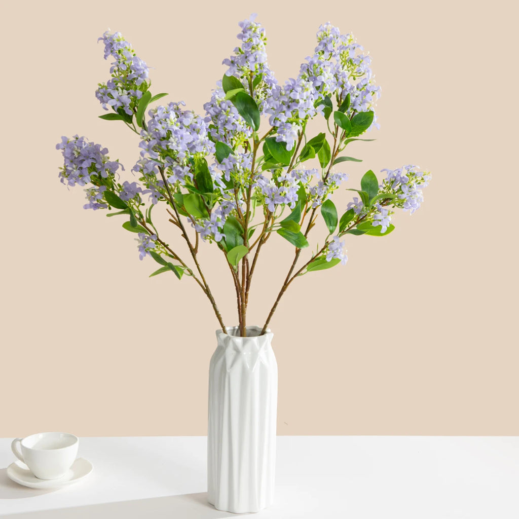 Silk Artificial Lilac Bouquet – Wedding & Home Décor Flowers Artificial Flower Bouquet Babs