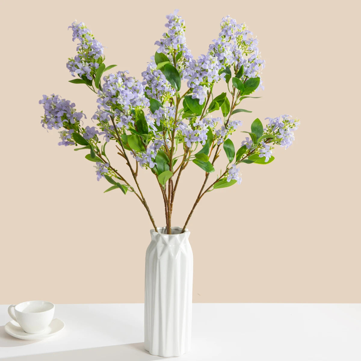 Silk Artificial Lilac Bouquet – Wedding & Home Décor Flowers Artificial Flower Bouquet Babs