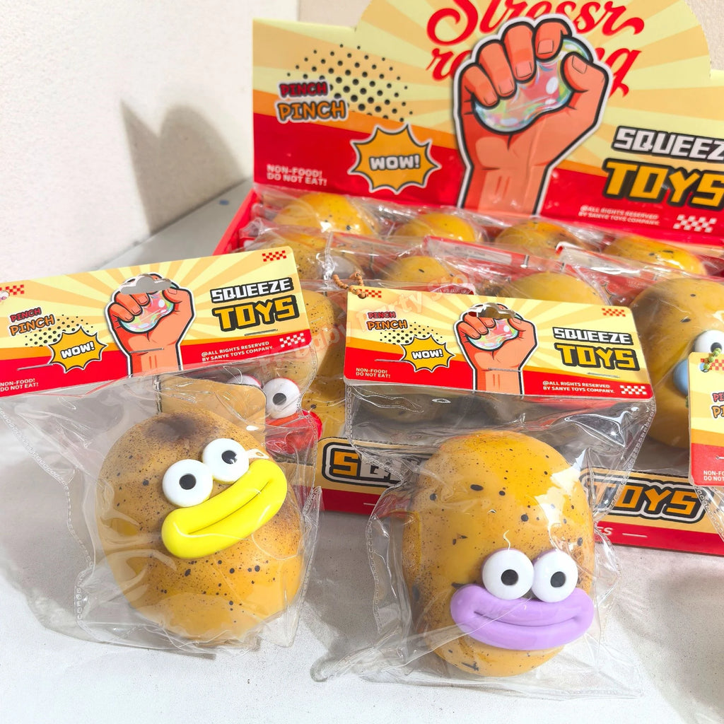 Funny Potato Squishy Squeeze Toy – Slow Rebound Fidget Gift Squishy Fidget Toy Babs