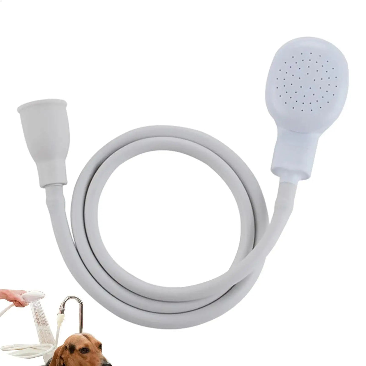 Handheld Pet Shower Sprayer – Universal Faucet Hose Attachment Pet Shower Sprayer Babs