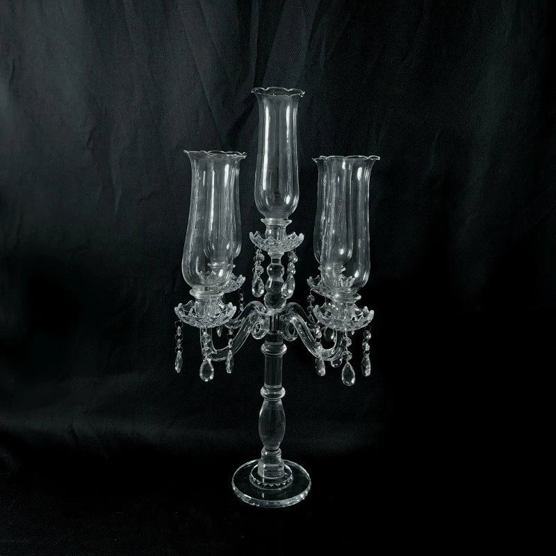 Crystal Candlestick Holder – Elegant Luxury Wedding Decor Crystal Candle Holder Babs