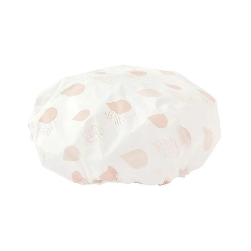 Women's Luxury Reusable Shower Cap – Eco-Friendly Bath & Swim Reusable Shower Cap Babs Pink