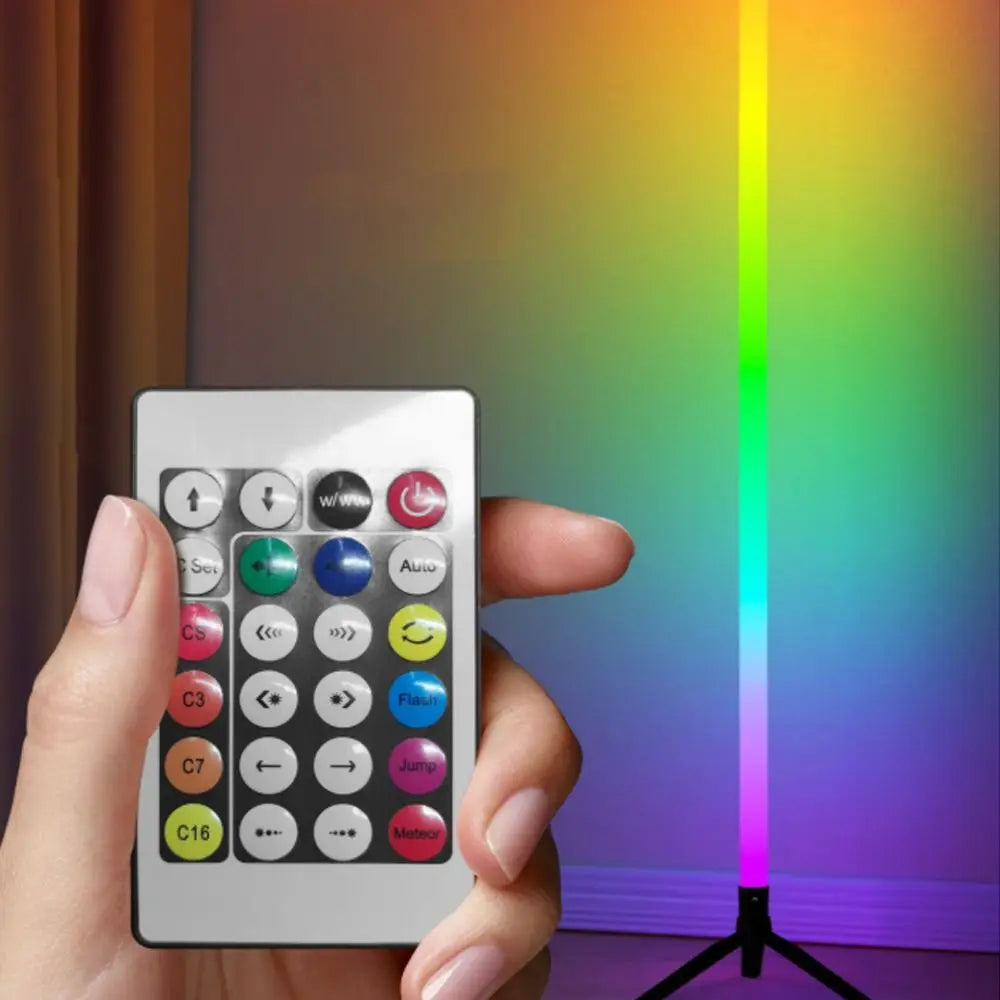 RGB Color Changing Floor Lamp – Bluetooth App & Remote LED RGB LED Floor Lamp Babs