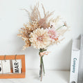 Champagne Artificial Dahlia Silk Flower for Home & Events Artificial Silk Flower Babs Champagne