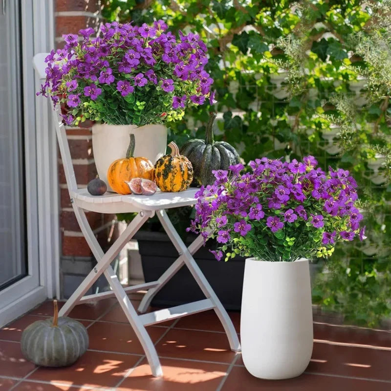 UV Fade-Proof Artificial Orchid Flowers – Garden & Home Decor Artificial Flowers Babs