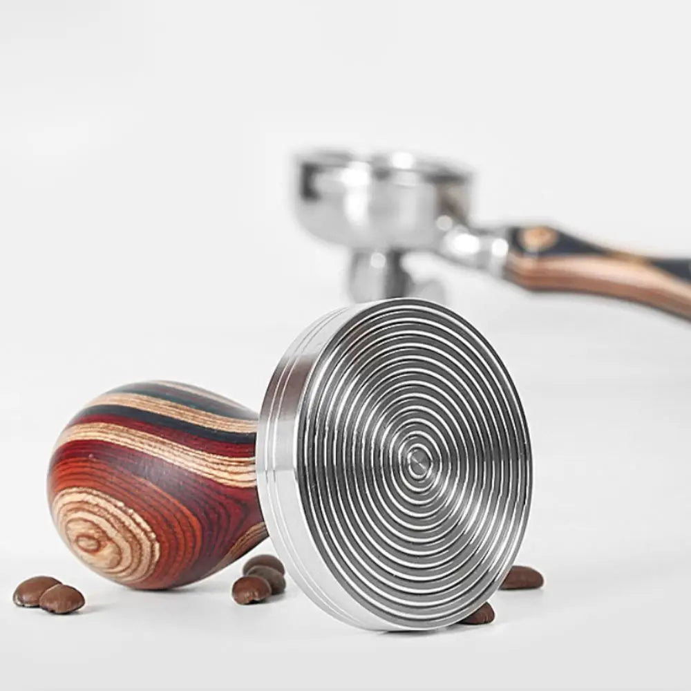 Wooden Handle Coffee Tamper 51/53/58mm – Stainless Steel Coffee Tamper Babs