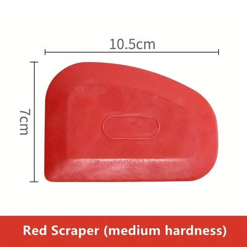 Pottery Clay Rubber Scraper Cutter – DIY Ceramic Sculpting Tool Clay Sculpting Tool Babs Red