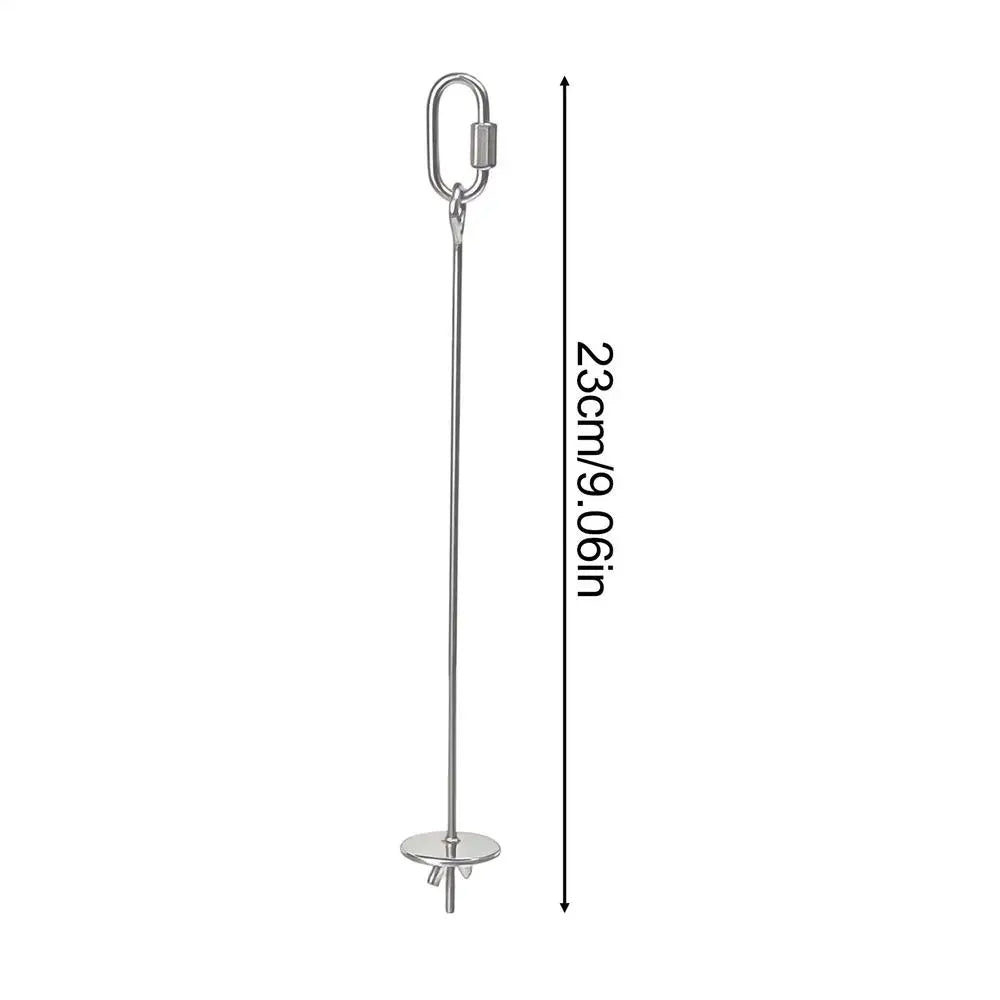 Bird Cage Food Skewer Stainless Fruit Stick Holder for Birds Bird Cage Feeder Babs medium