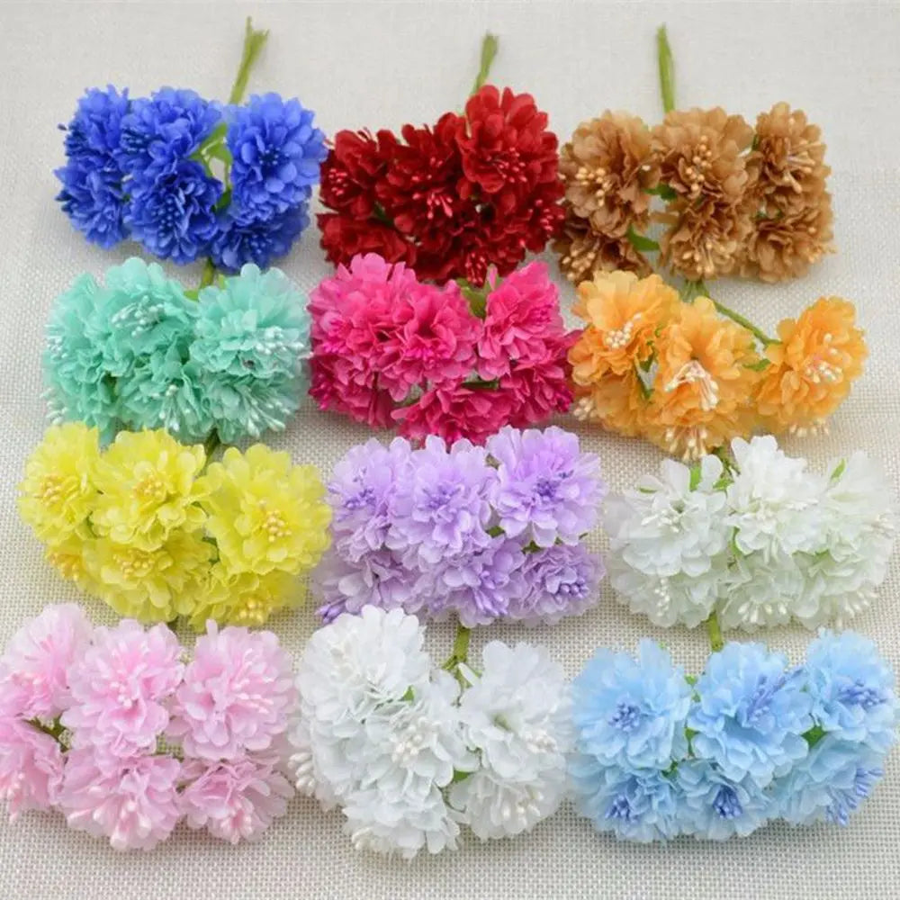 Silk Carnation Artificial Flowers – UV-Protected Wedding Décor Artificial Silk Flowers Babs
