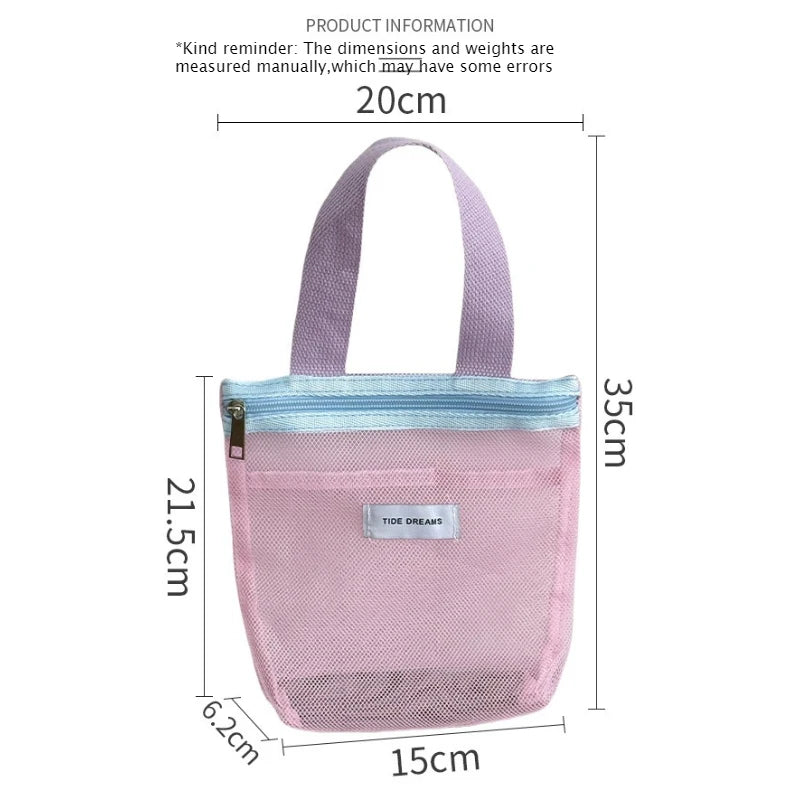 Waterproof Mesh Toiletry Bag – Travel Cosmetic Organizer Travel Toiletry Bag Babs