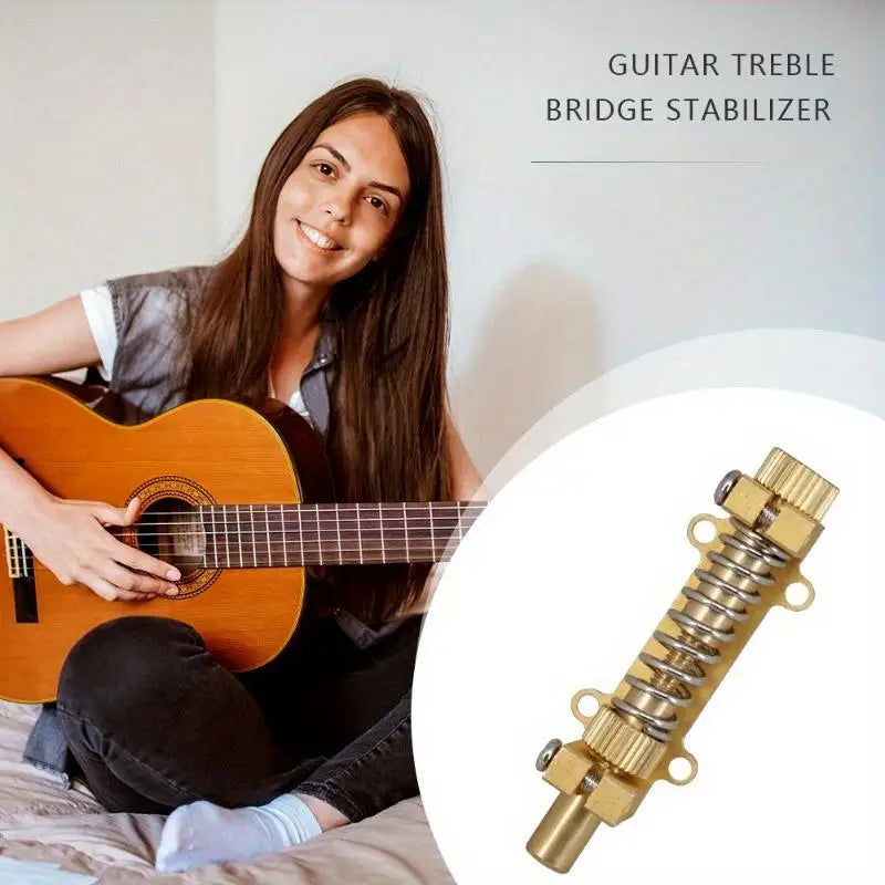Brass Guitar Tremolo Stopper Floating Bridge Stabilizer Kit Guitar Bridge Stabilizer Babs